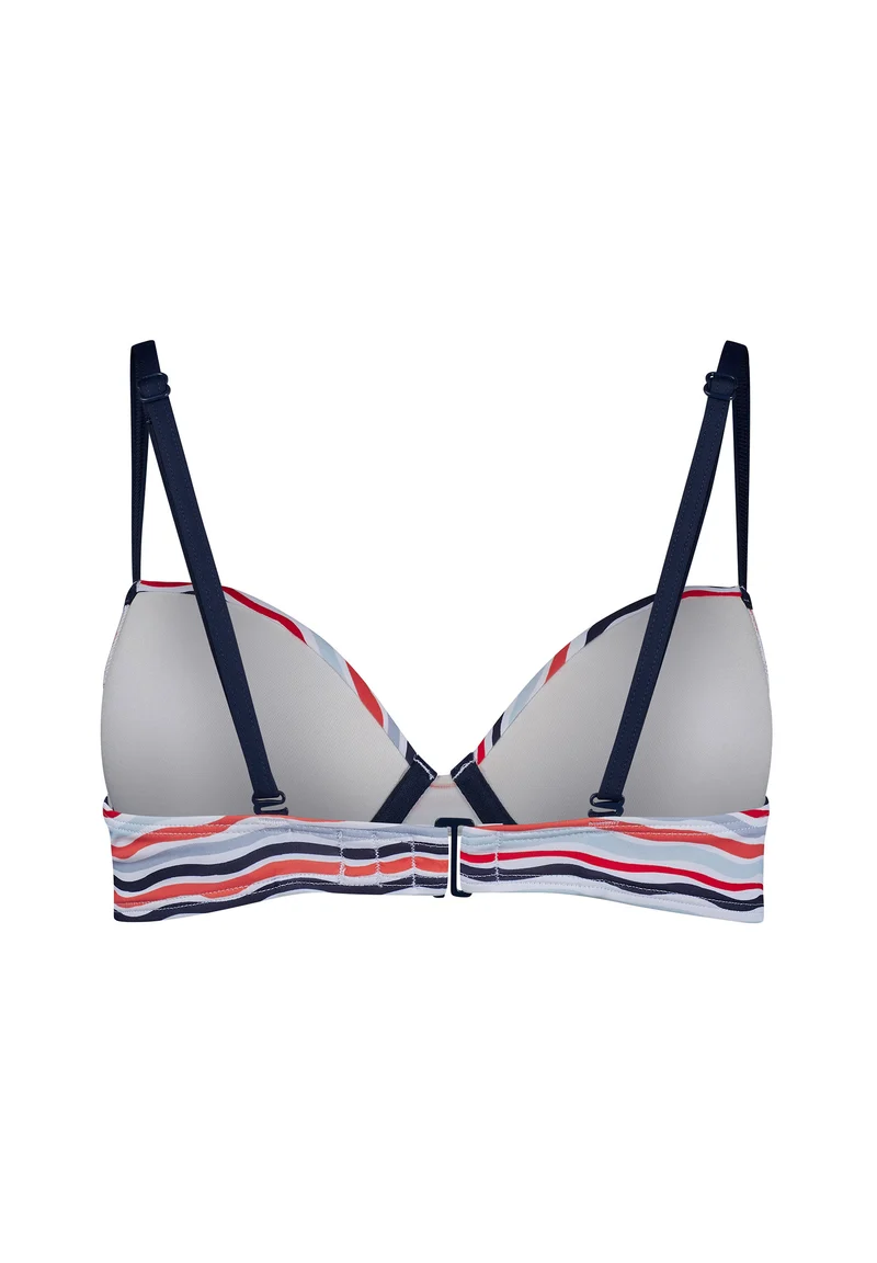 Maritimemotion Padded bikini top | ivory waves 080441-08S580