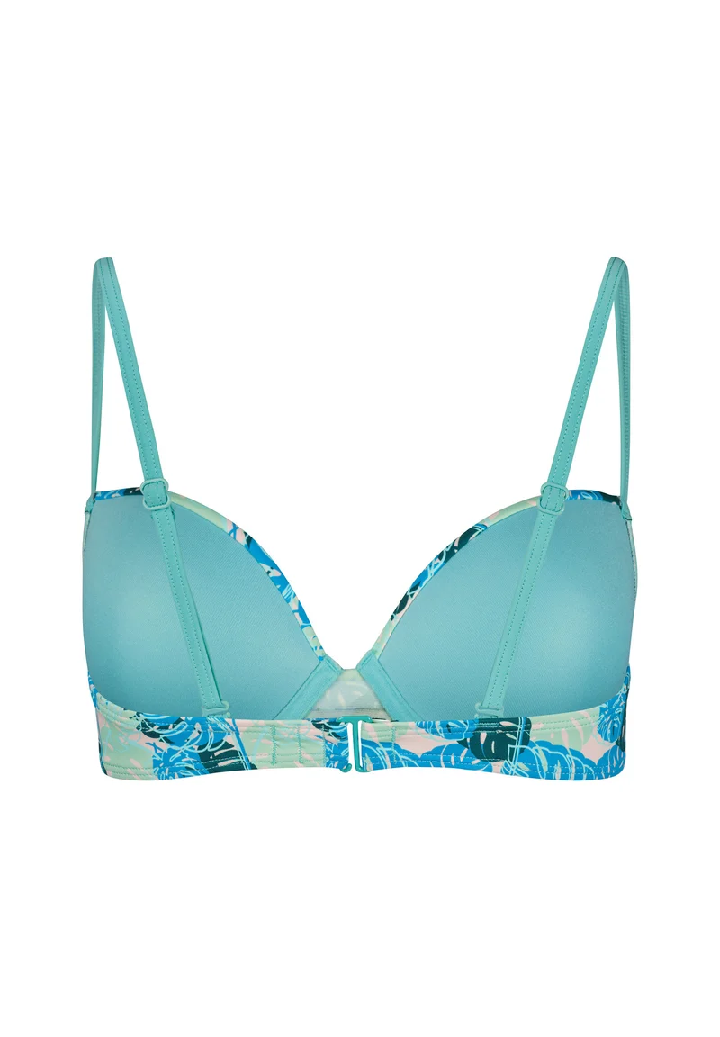 Maritimemotion Padded bikini top | aruba leaves 080441-08S757