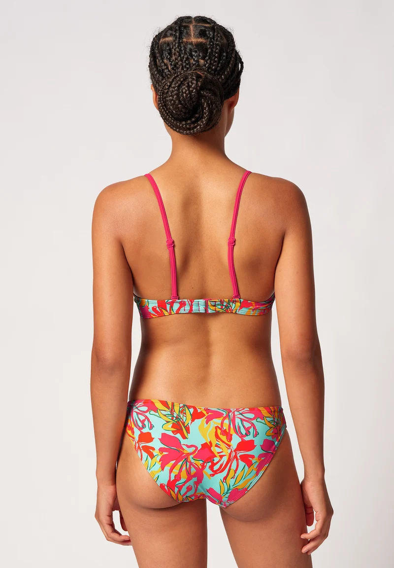 Maritimemotion Padded bikini top | tropical blossom 080441-08S756
