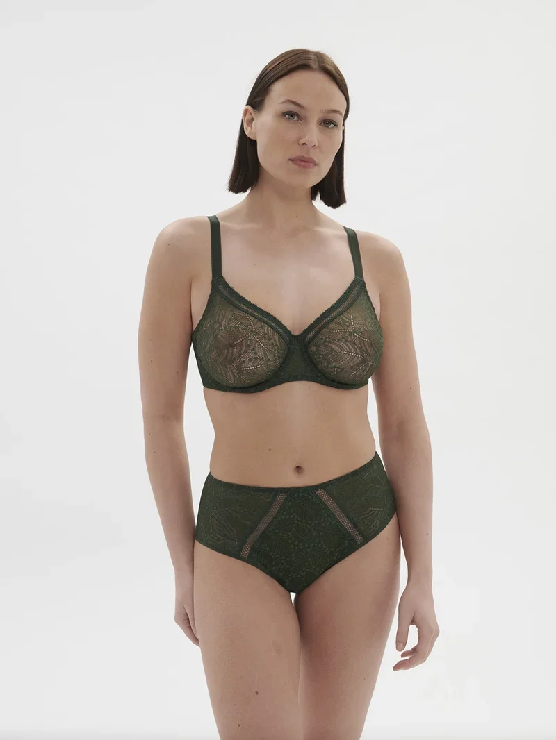 Simone Perele - Comete High Waist Brief Panty Icon Grün