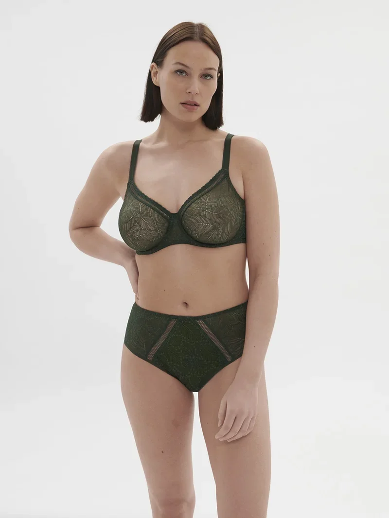 Simone Perele - Comete High Waist Brief Panty Icon Grün