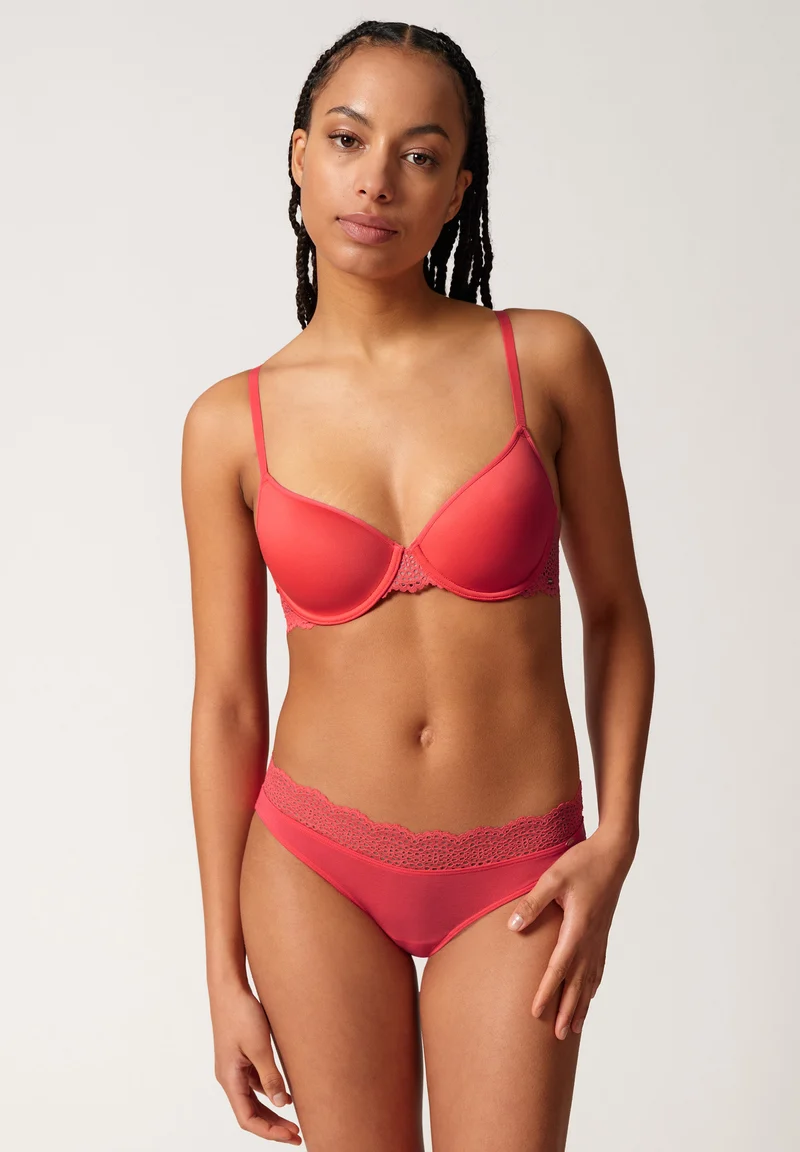 Bamboo Lace Spacer bra | dreamy poppy 080584-08S637