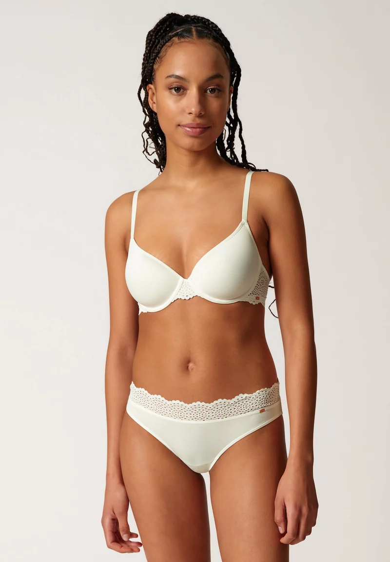 Bamboo Lace Spacer bra | ivory 080584-087608