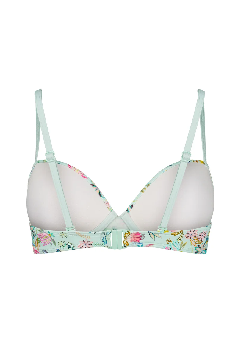 Maritimemotion Padded bikini top | skylight flowers 080441-08S984