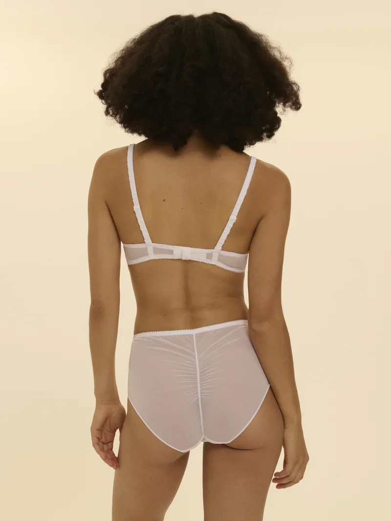 Simone Perele – Intrigue Sheer Plunge BH Weiß