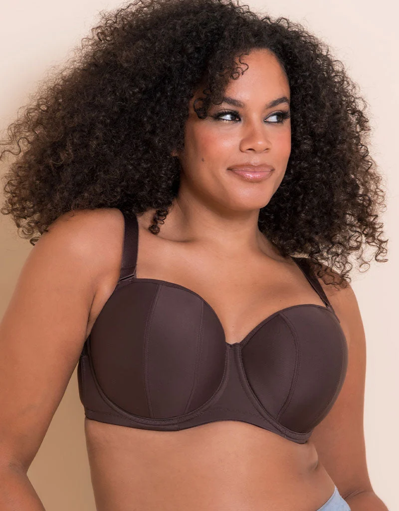 Curvy Kate Luxe Strapless Multiway Bra Cocoa