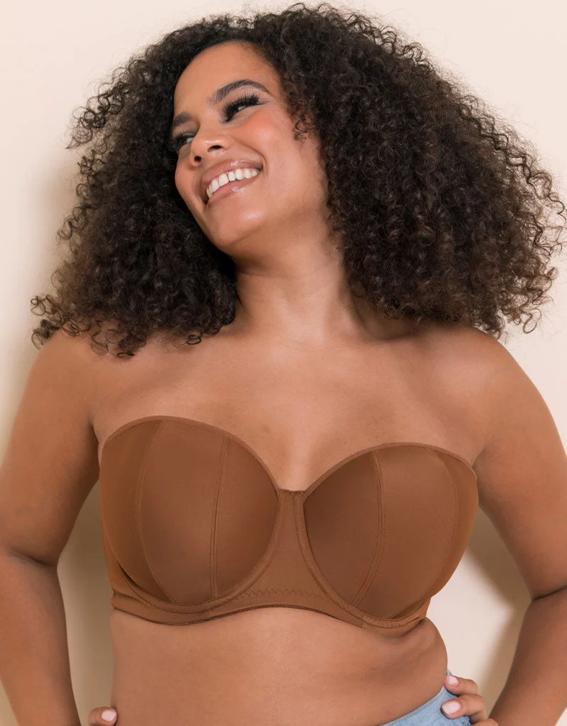 Curvy Kate Luxe Strapless Multiway Bra Caramel
