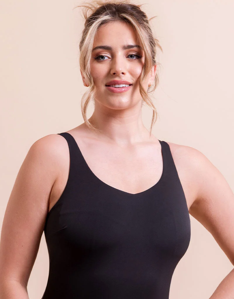 Curvy Kate Deep Dive Non-Wired Swimsuit Black