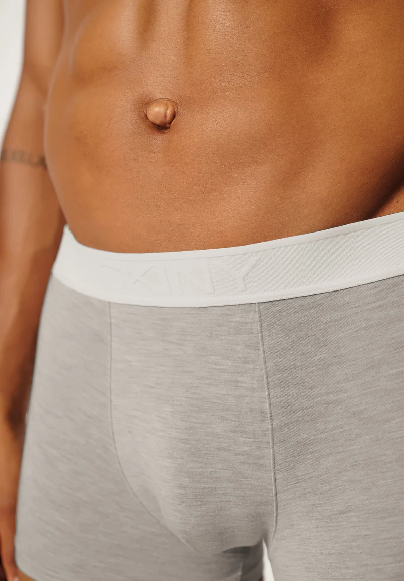 Bamboo Deluxe Trunks | stone grey melange 080319-085593