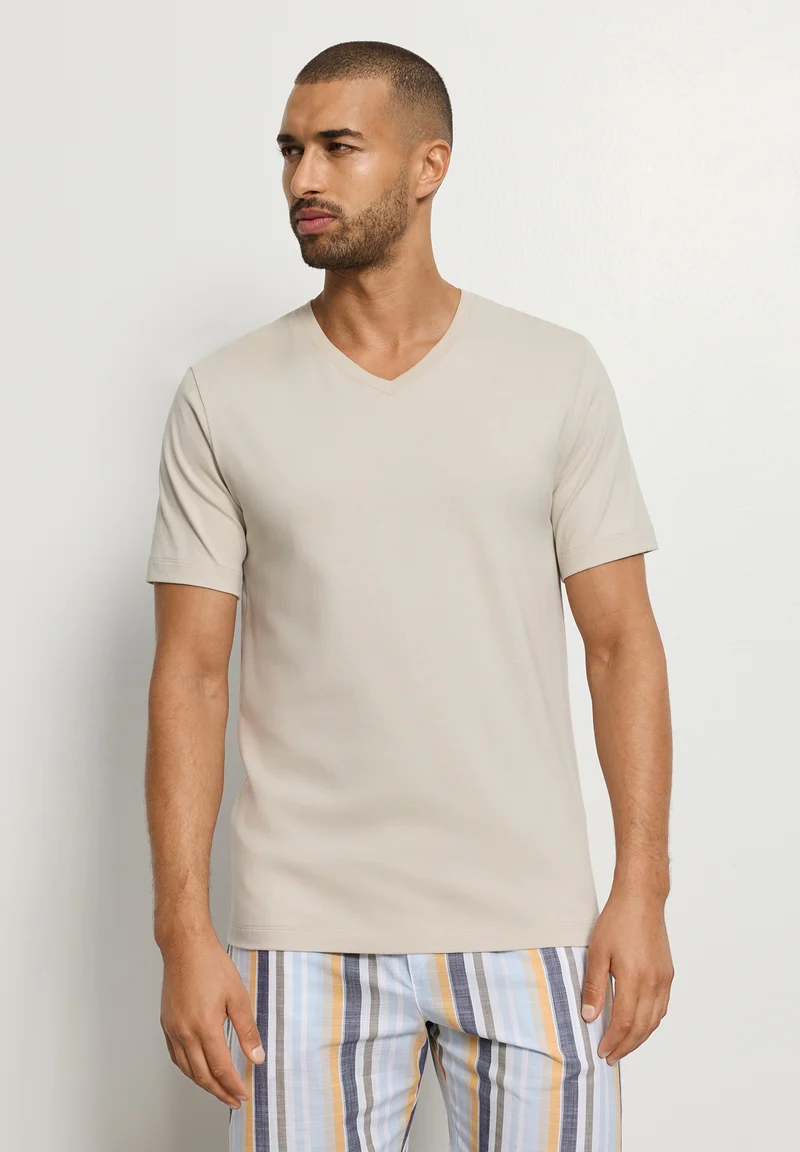 Living Shirts S/SLV Shirt V-Neck