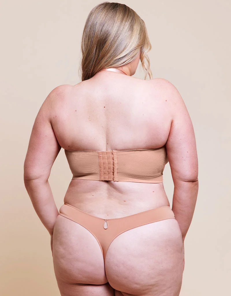 Curvy Kate Hey Girls Thong Latte