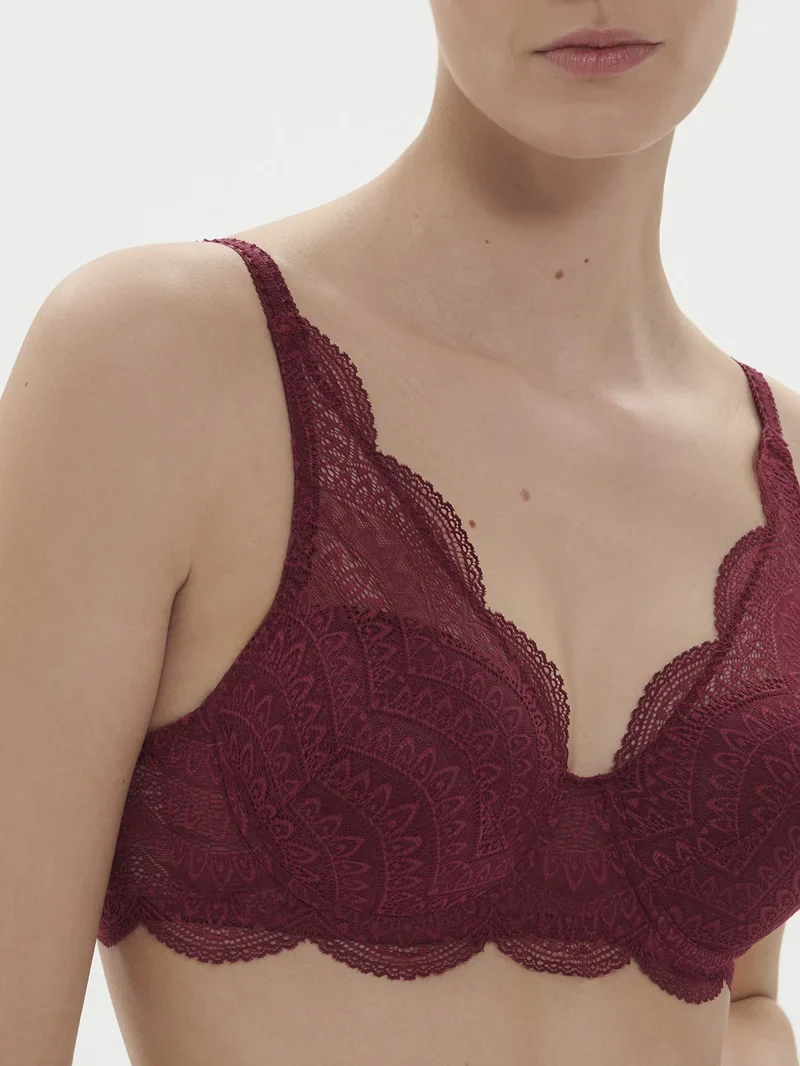 Simone Perele – Karma 3D-geformter BH, Spinellrot