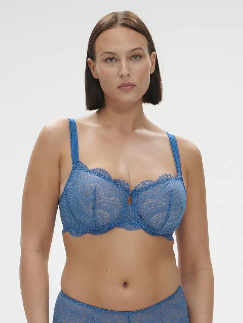 Simone Perele - Karma Halbschalen-BH Myosotis Blue