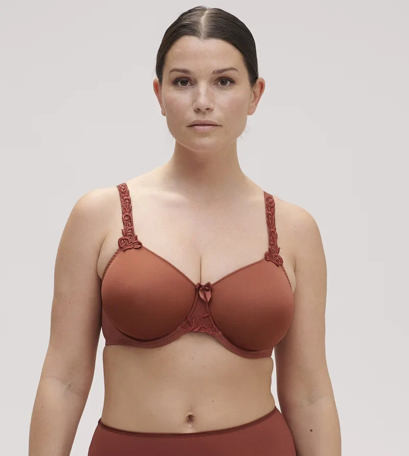 Simone Perele - Andora Minimizer-BH mit fester Formgebung, Canyon Brown
