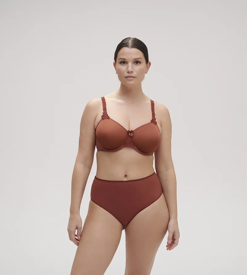 Simone Perele - Andora Minimizer-BH mit fester Formgebung, Canyon Brown