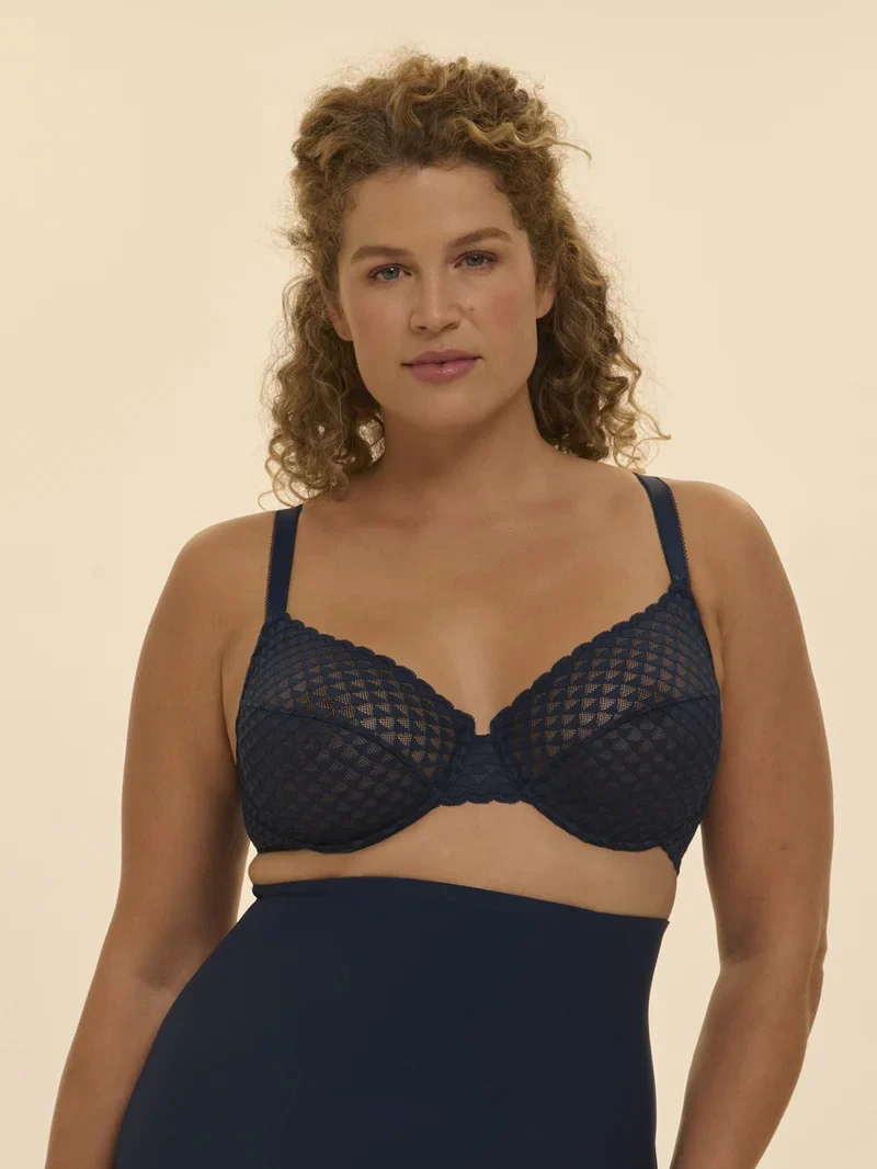 Simone Perele - Subtile Bügel-BH mit vollen Cups, Mitternacht