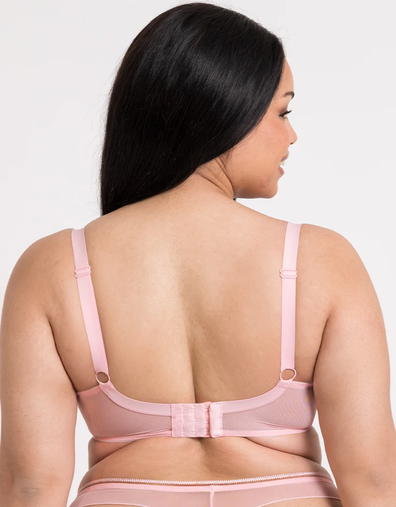 Curvy Kate Lifestyle Plunge Bra Blush Pink