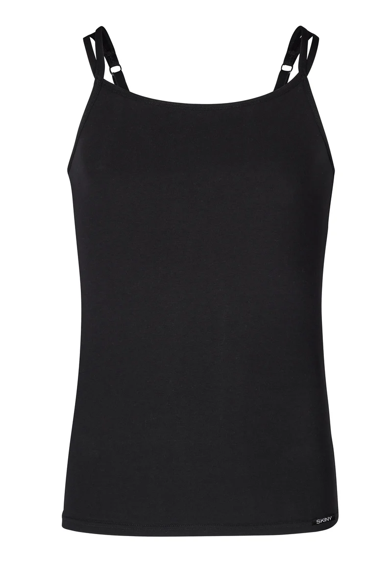 Cotton Essentials Girls camisole | black 037822-087662