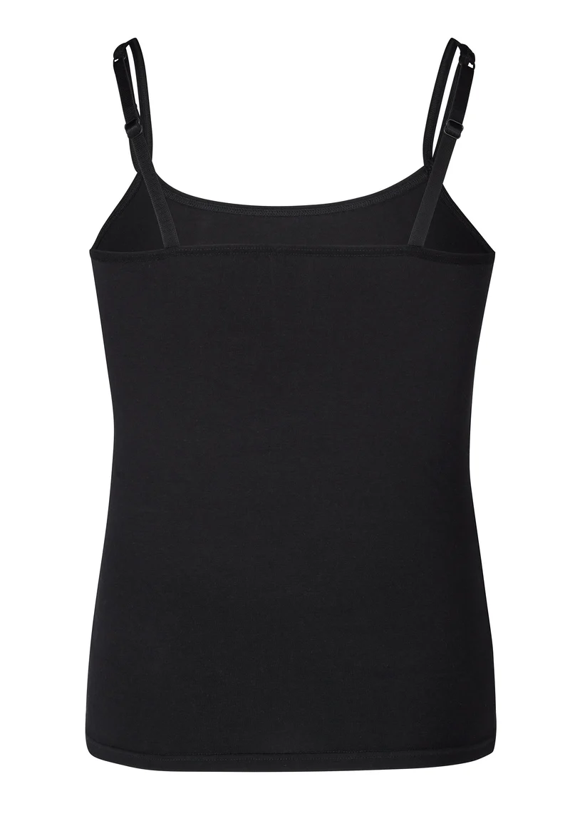 Cotton Essentials Girls camisole | black 037822-087662