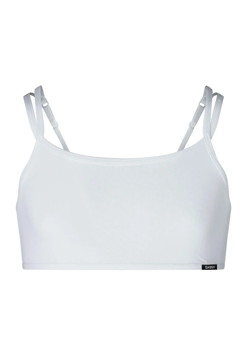 Cotton Essentials Girls crop top 2 pack | white 036401-080500