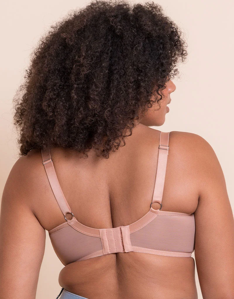 Curvy Kate Boost Me Up Padded Balcony Bra Latte