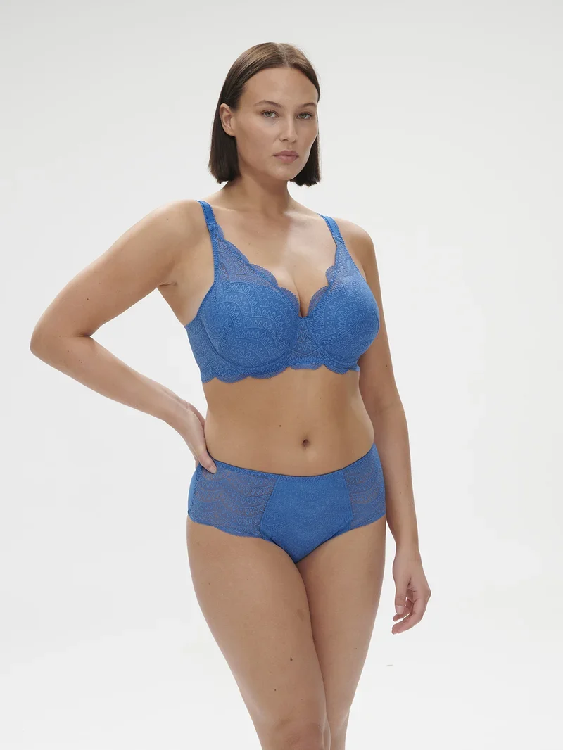 Simone Perele - Karma 3D-geformter BH Myosotisblau