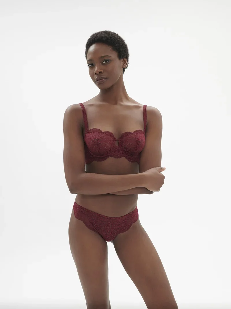 Simone Perele - Karma Tanga Höschen Spinellrot