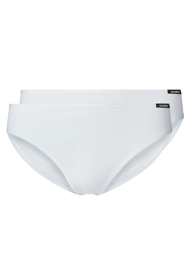 Cotton Essentials Girls bikini briefs 2 pack | white 036381-080500