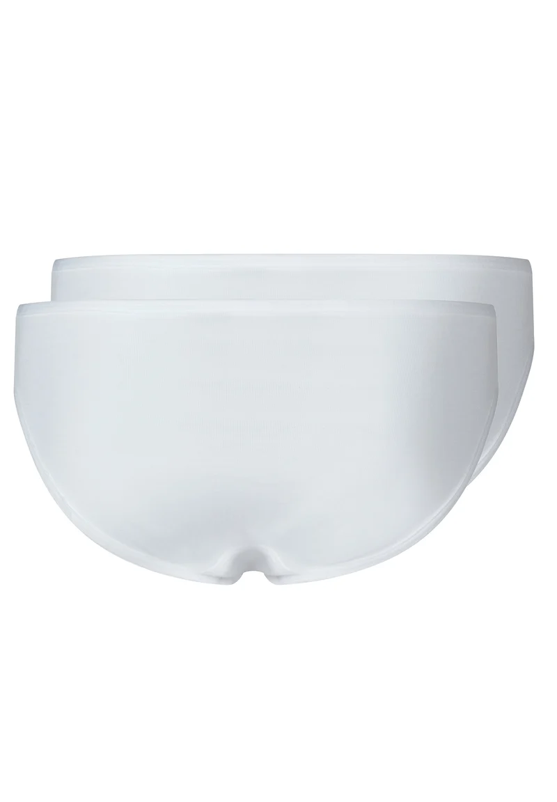 Cotton Essentials Girls bikini briefs 2 pack | white 036381-080500