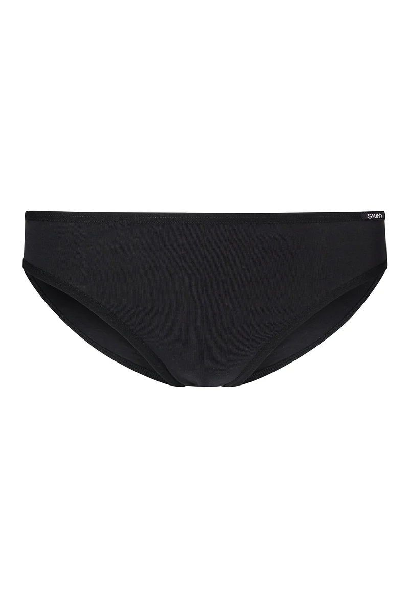 Cotton Essentials Girls bikini briefs 2 pack | black 036381-087662