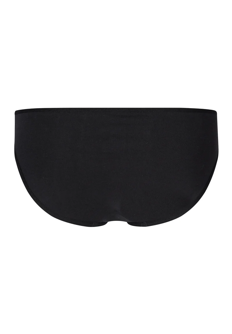 Cotton Essentials Girls bikini briefs 2 pack | black 036381-087662