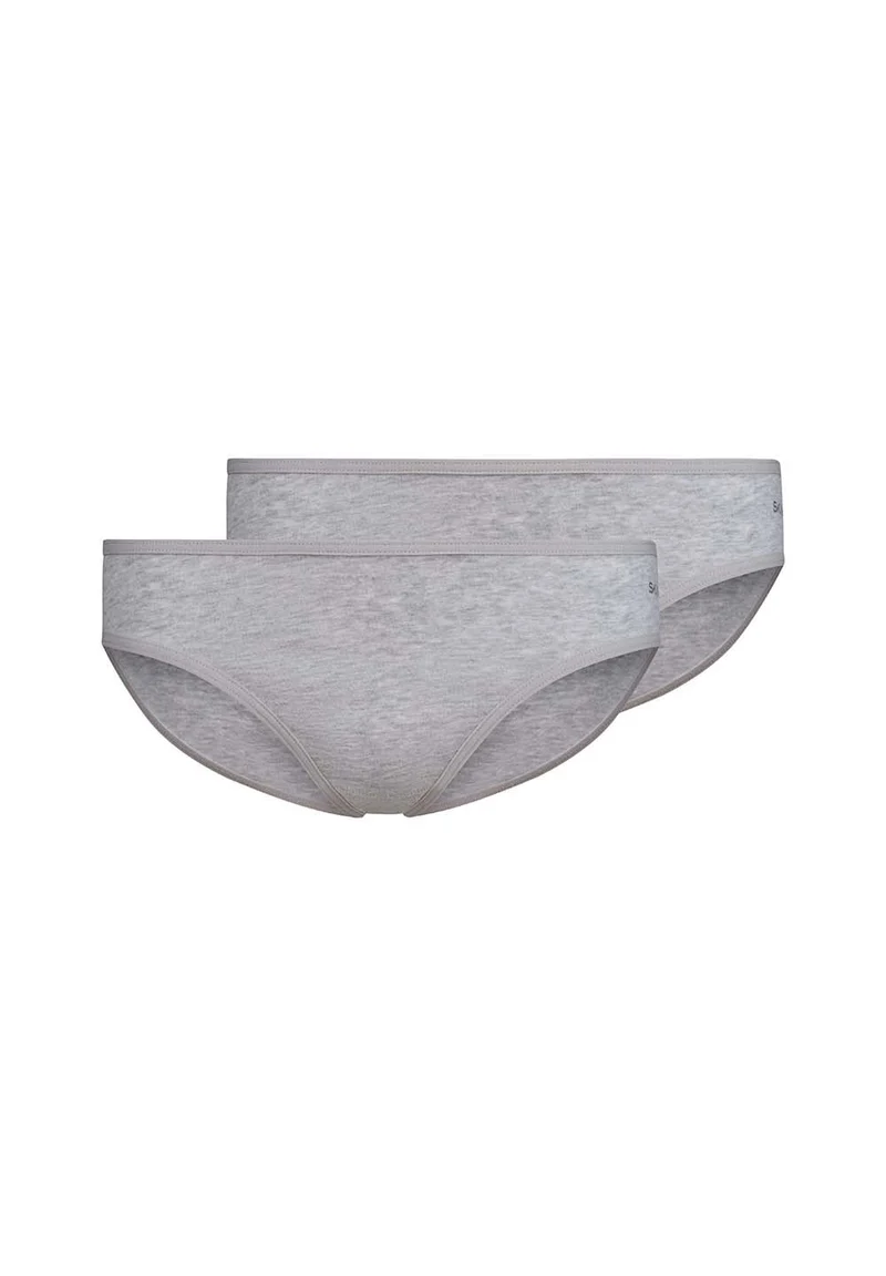 Cotton Essentials Girls bikini briefs 2 pack | quitegreymelange selection 036381-08S937