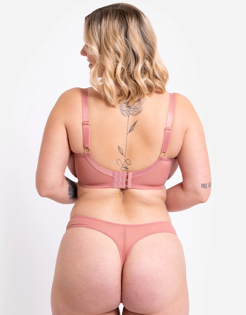 Curvy Kate Lush Full Plunge Bra Rose Shimmer