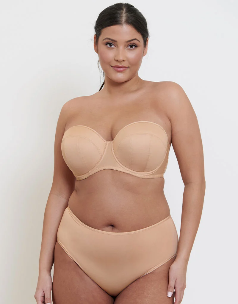 Flirtelle Celia Strapless Bra Soft Beige