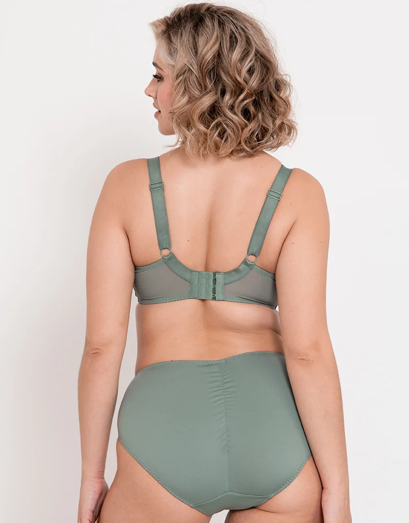 Flirtelle Swirl Brief Sage Green