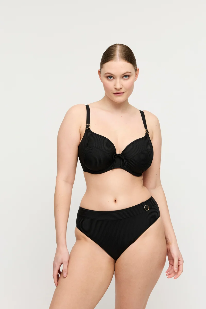 DELRAY schwarz Bikini Taillenslip