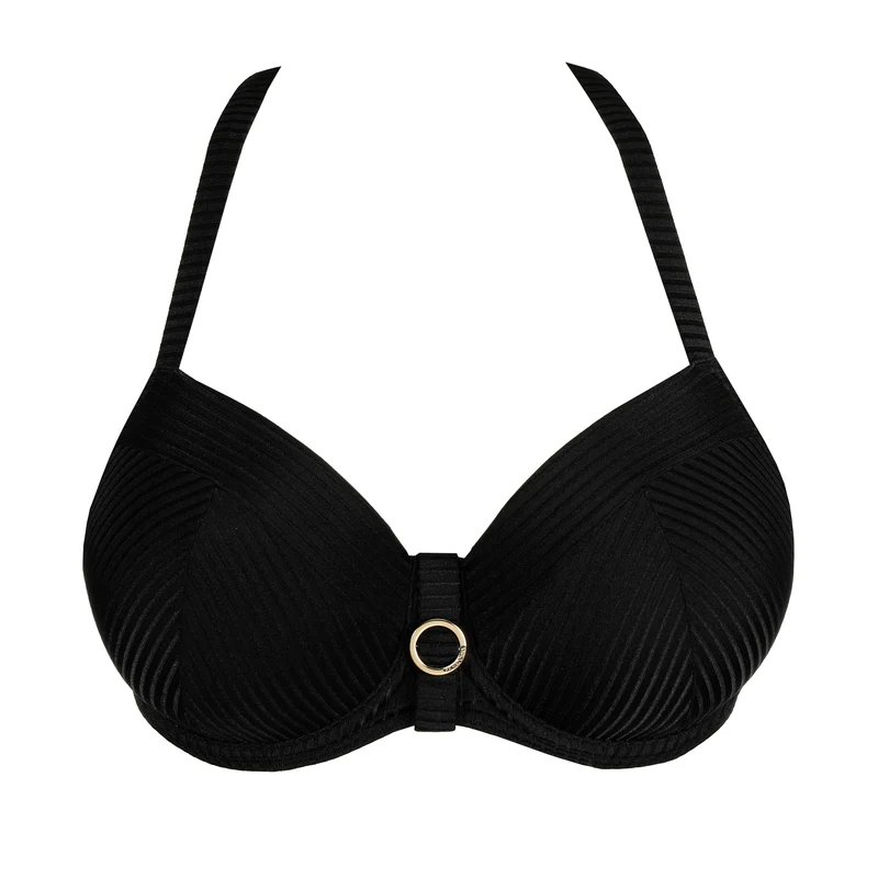 DELRAY schwarz Unterlegter Bikini Balconette