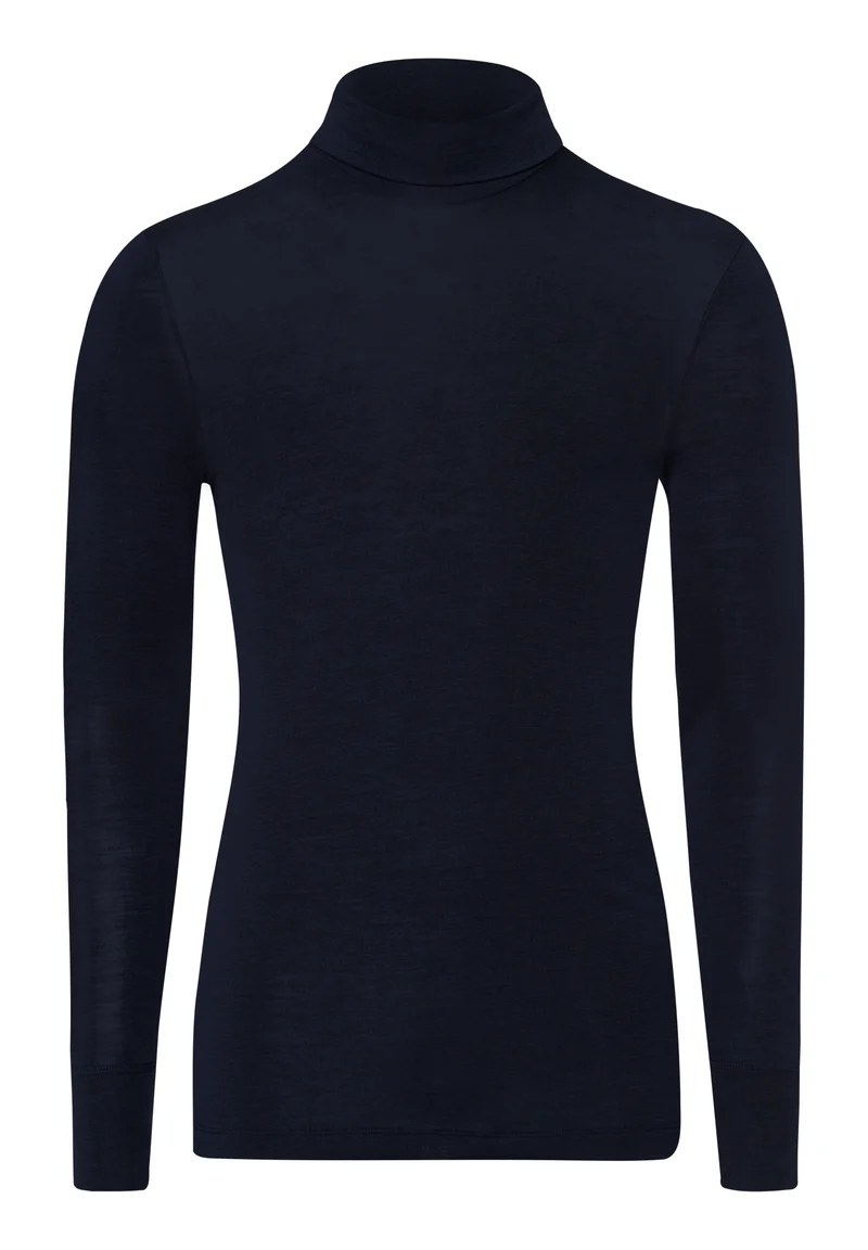 Woolen Silk Turtleneck Shirt