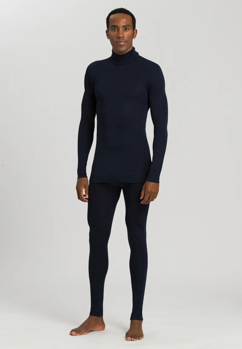 Woolen Silk Turtleneck Shirt