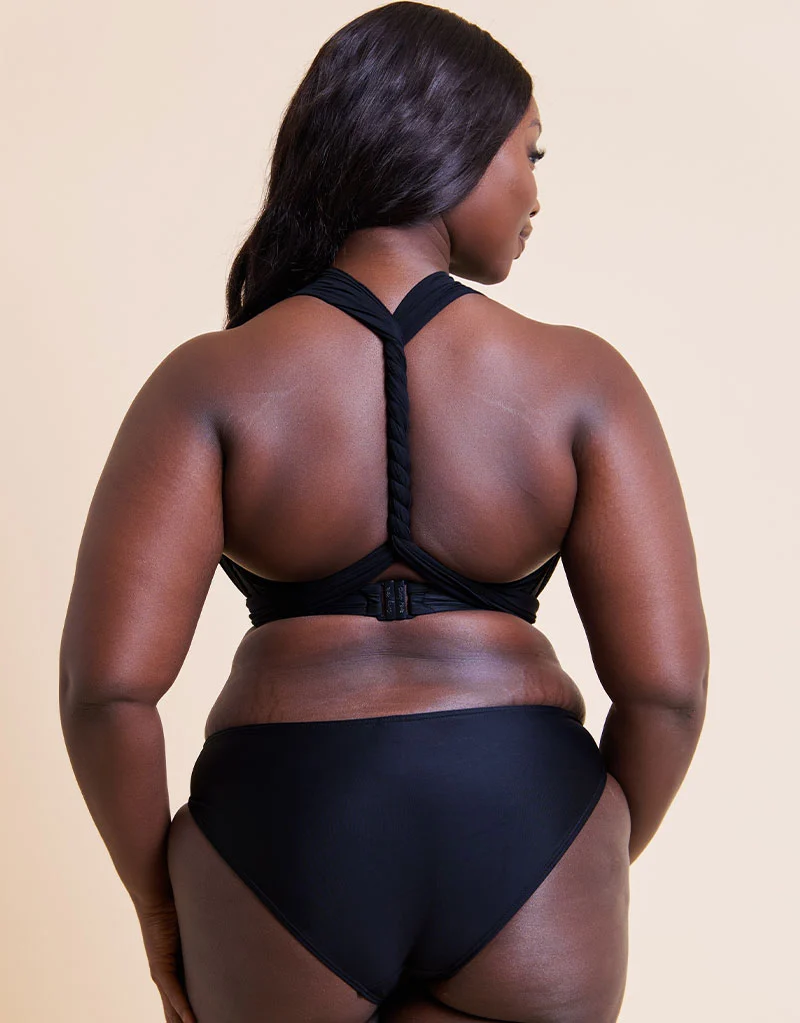 Curvy Kate Wrapsody Classic Bikini Brief Black