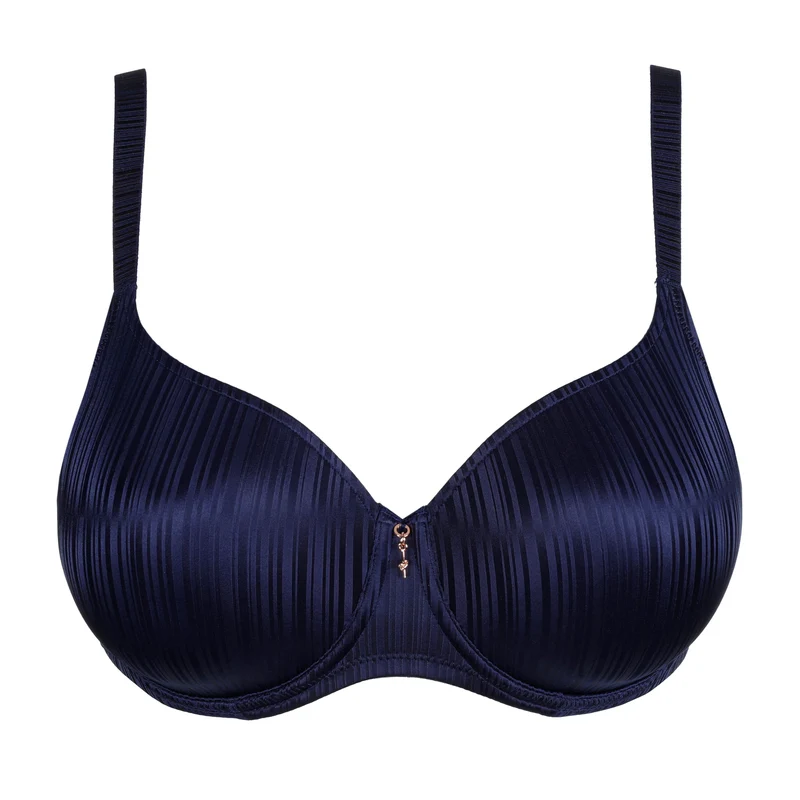 KNOKKE saphir blau Unterlegter BH Herzform