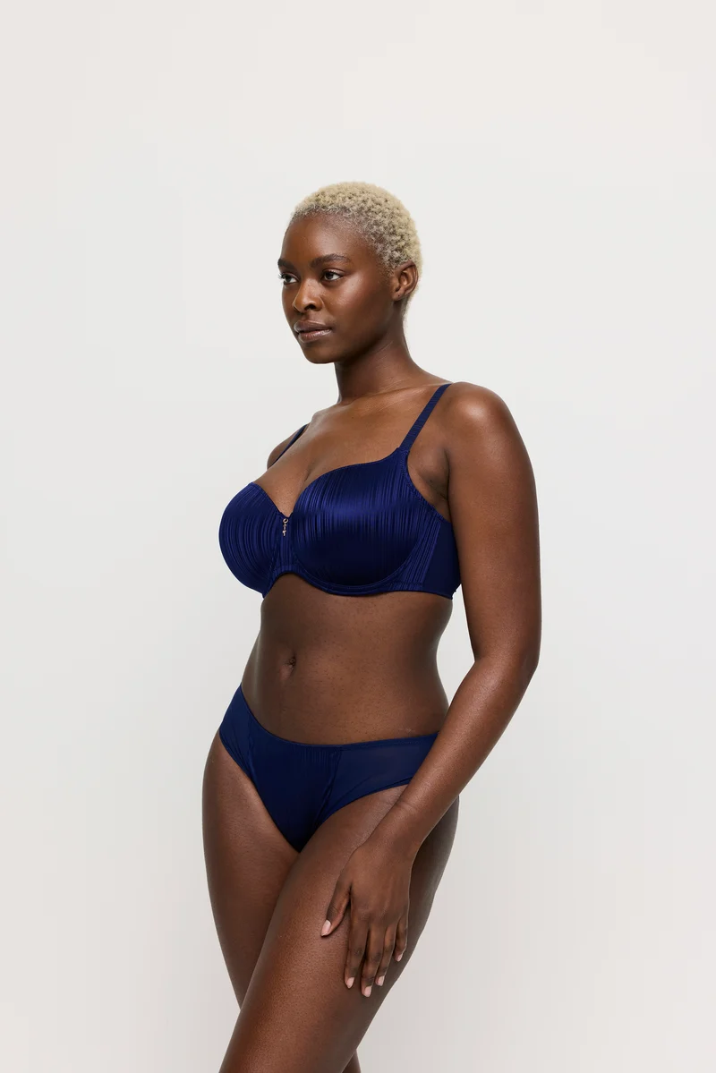 KNOKKE saphir blau Unterlegter BH Herzform