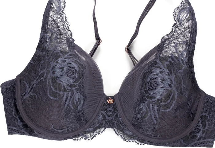Triumph Bra molded Wild Peony Florale WP pebble grey
