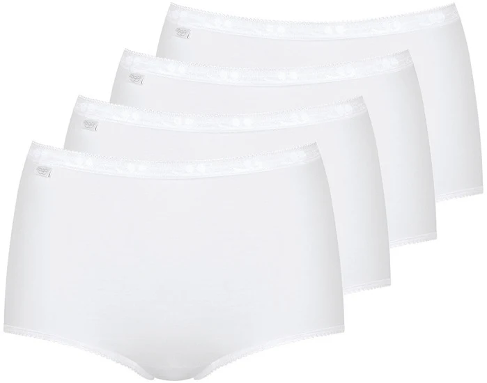 Sloggi Basic+ Maxi 4er Pack white
