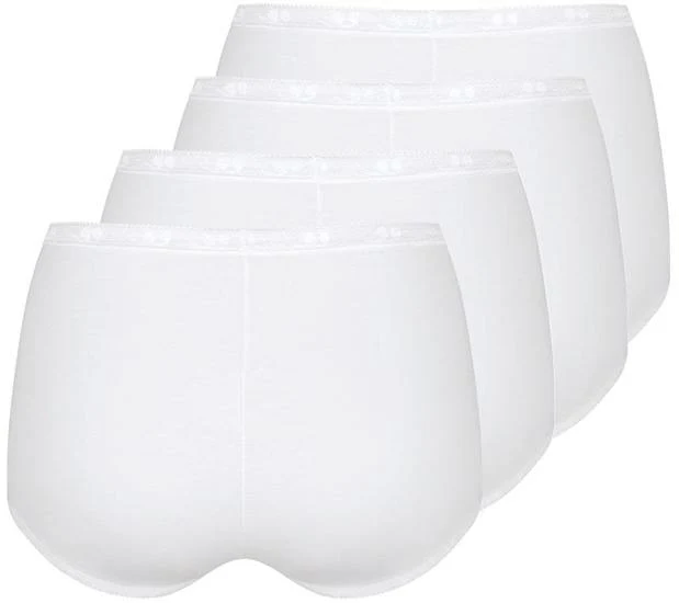 Sloggi Basic+ Maxi 4er Pack white