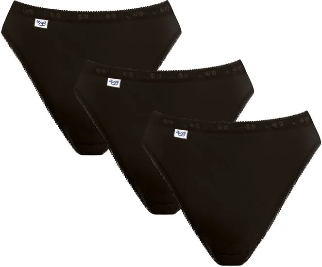 Sloggi Basic+ Tai 3er Pack black