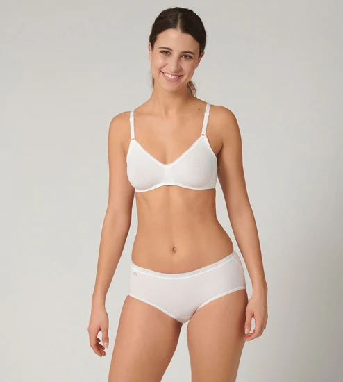 Sloggi Basic+ Midi 3er Pack white