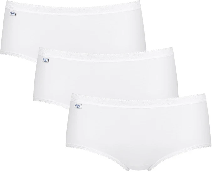 Sloggi Basic+ Midi 3er Pack white