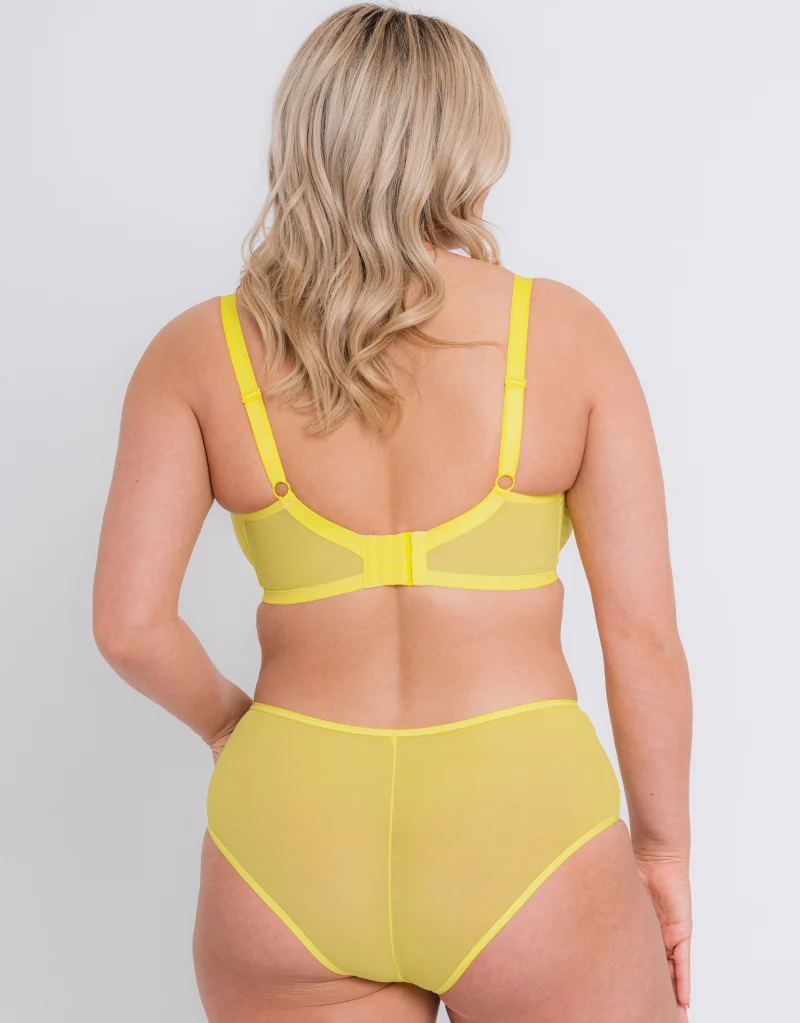 Curvy Kate Victory Side Support Balcony Bra Citron