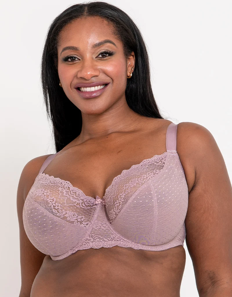 Flirtelle Viola Balcony Bra Mauve